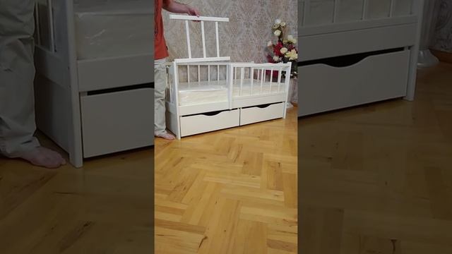 Одноместная кровать с калиткой. смотреть онлайн