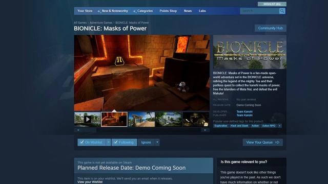 Bionicle Fans Still Exist ?! | New BIONICLE Game Masks of Power (Lego News 2022) смотреть онлайн
