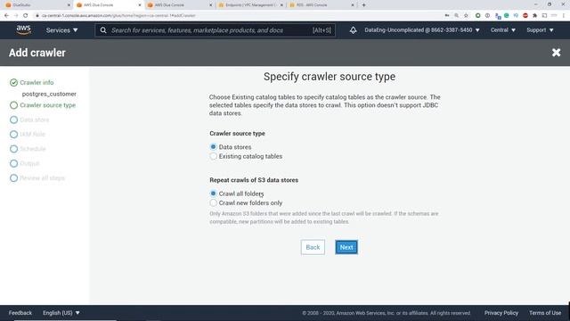 Add RDS Data Source In AWS Glue смотреть онлайн