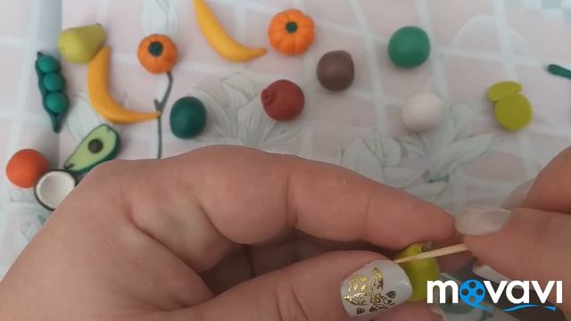 Овощи и фрукты из полимерной глины мастер класс 2 часть смотреть онлайн