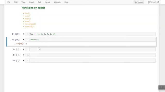 Tuples in Python смотреть онлайн