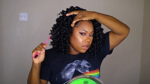 I Can't Believe This Wig Is Fire?? | Zury Sis Naturali Star Synthetic Lace Front Wig GOGO CURL смотреть онлайн