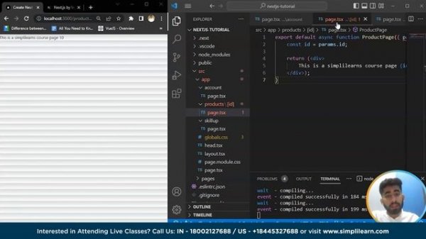 Next JS Tutorial | Next JS for Beginners | Basics of Next JS | Next JS in 46 Minutes | Simplilearn