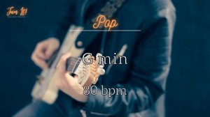 One Chord Backing Track - Pop - G Minor - 80 bpm