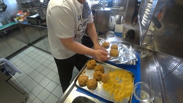 Быстрый ужин. Рыбные котлеты с креветками или Fishcake With Shrimps