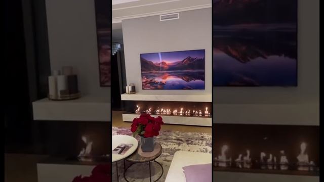 Камин в квартире #камин #каминывинтерьере смотреть онлайн