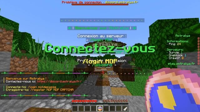 Se Connecter et S'enregistrer Sur Un Serveur Minecraft Crack et Premium | Java ! смотреть онлайн