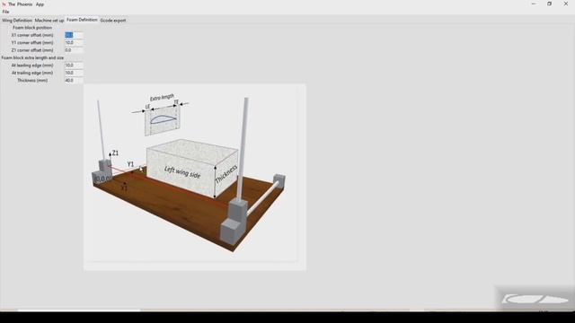 Phoenix gcode generator for wing hotwire cutting смотреть онлайн
