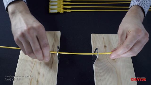 АЛЬФА-3.8. Усиленное пломбировочное устройство . Инструкция. смотреть онлайн