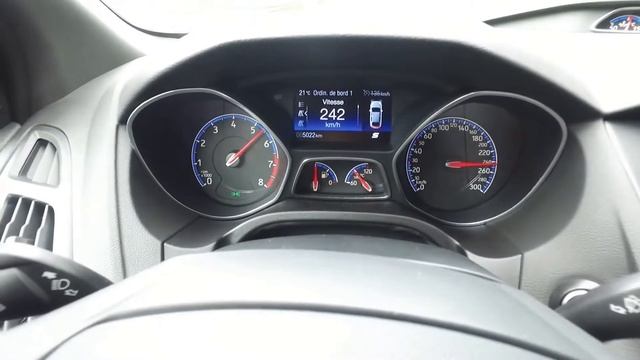 Ford Focus RS MK3 - acceleration & top speed смотреть онлайн