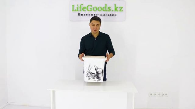 Контейнер для муки и сахара 25 л М2336: обзор от Интернет магазина LifeGoods.kz смотреть онлайн
