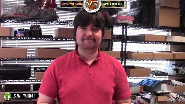 Chaos Space Marines Vs Space Wolves Warhammer 40k Battle Report - Banter Batrep Ep 11 - Part 2/6 смотреть онлайн