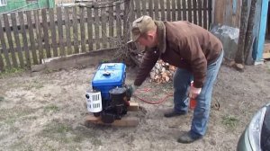 Запуск двигателя R 195