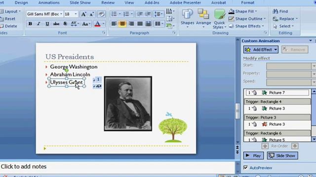 Trigger Effect in Powerpoint смотреть онлайн