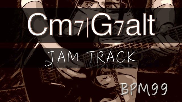 5 -1 Jam Backing Track (Cm7 G7alt) - G Altered Scale Practice