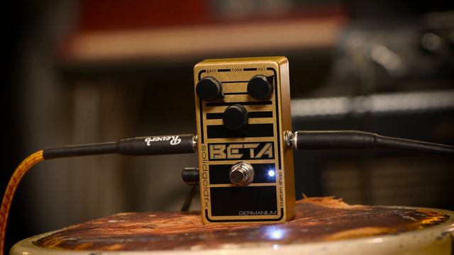 SolidGoldFX Custom Shop Beta Germanium Bass Overdrive | Reverb Demo Video смотреть онлайн