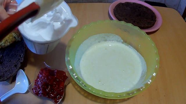 КРЕМОВЫЙ ТОРТ для домашнего чаепития/ Торт КУДРЯВЫЙ ВАНЬКА/ СМЕТАННЫЙ ТОРТ / МК / Olya konditer смотреть онлайн