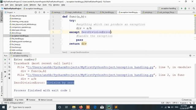 2756878 39 Exception Handling try, except, finally Python for Beginners Learn Python Progra смотреть онлайн