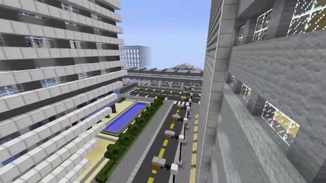 Эпичные карты в Minecraft #16 - Современный город смотреть онлайн