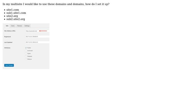 Wordpress: How to use different domains subdomains in WP multisite? смотреть онлайн