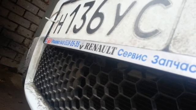 Фронтальная камера Renault Sandero смотреть онлайн