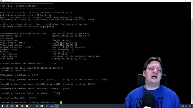 Automatisierte ISPConfig Installation - Debian / Ubuntu / Linux Server Installation in 15 Minuten смотреть онлайн