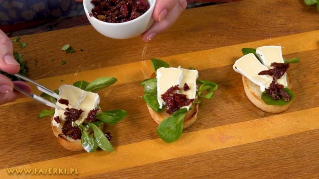 Crostini - przystawka na 3 sposoby, szybka i smaczna смотреть онлайн