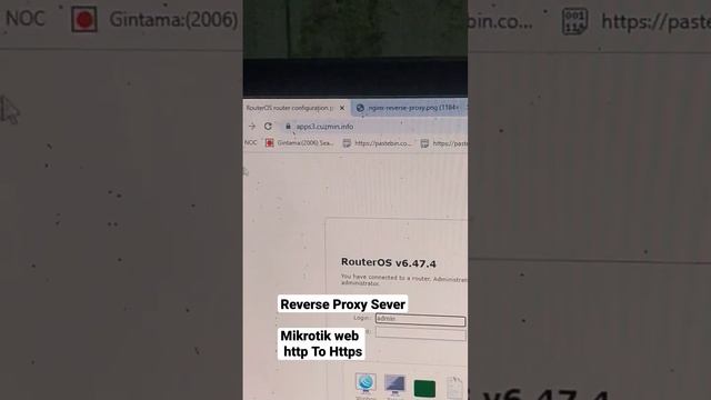 Nginx Reverse Proxy Make Mikrotik web http to https смотреть онлайн