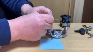 SHIMANO 19 STRADIC установка второго подшипника в ролик лесоукладывателя.