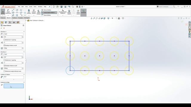 33 Linear and Circular Sketch Pattern | Most Popular SolidWorks Course | Beginners Guide смотреть онлайн