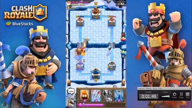 Сlash royale тащу катки с топ колодой на 8 арене смотреть онлайн