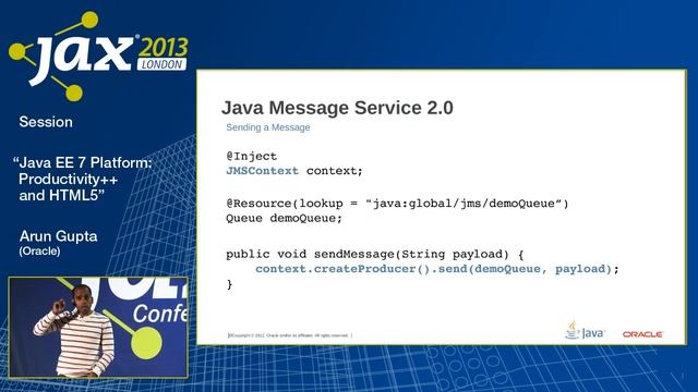 Arun Gupta: Java EE 7 Platform: Boosting Productivity and Embracing HTML5 смотреть онлайн