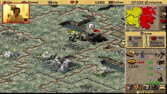 Lords of the Realm 2 Strategy guide: Building a Stone Castle for free and immediately (exploit) смотреть онлайн