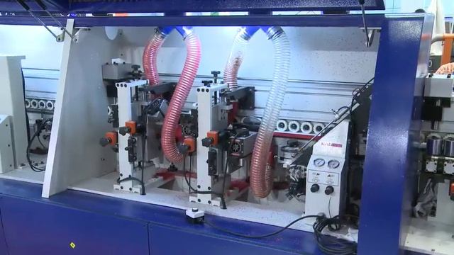 Кромкооблицовочный станок с автоматической подачей FL-5000US смотреть онлайн