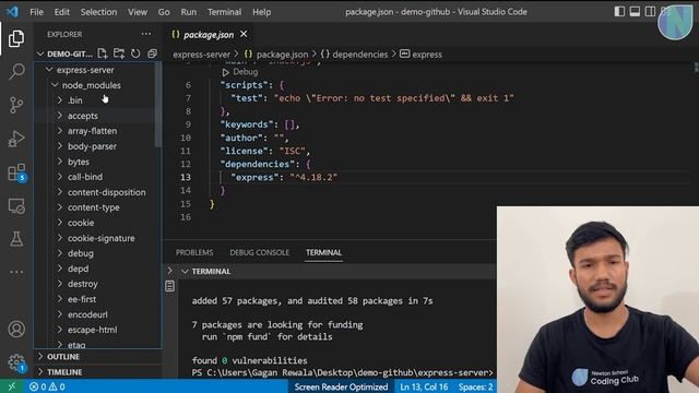 How To Serve Static Files in Express Server | Coding Monks смотреть онлайн