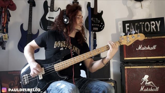Michael Jackson - Smooth Criminal - bass cover on a Precision bass смотреть онлайн