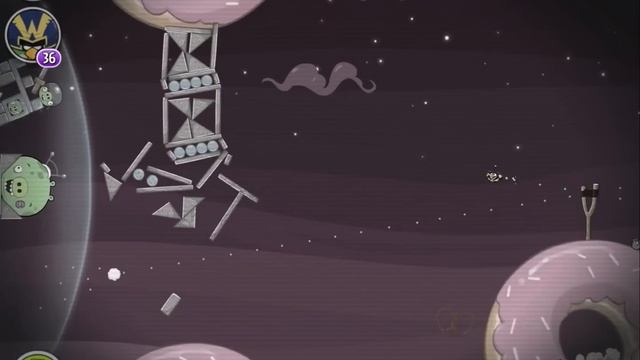 Angry Birds Space Utopia Level M4-25 Mirror World Walkthrough 3 Star смотреть онлайн