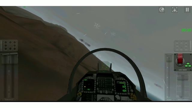 F18 carrier landing для Андроид [ANDROID] / обзор авиасимулятора на смартфоне смотреть онлайн