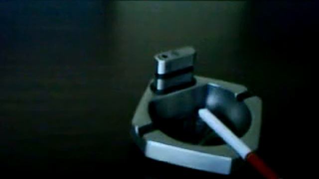 Classical Antique Pewter Style Cigarette Lighter & Ashtray смотреть онлайн