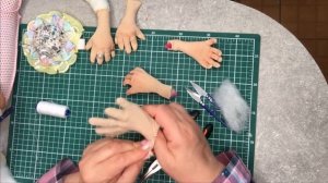 Шьём кукольные ручки с пальчиками