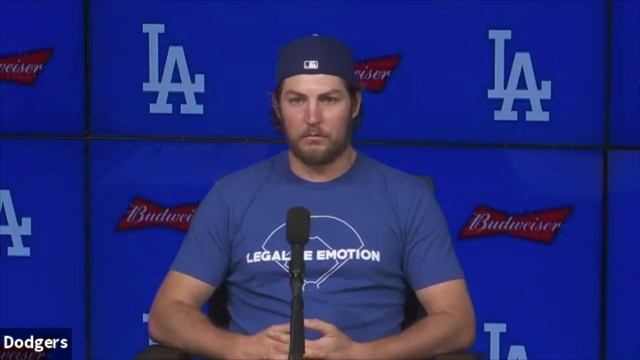 Dodgers postgame: Trevor Bauer surprised to not get asked about umpire Angel Hernandez смотреть онлайн