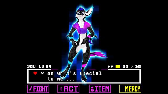 Secret Furry Boss fight in Undertale :3 + How to unlock ❤️ смотреть онлайн