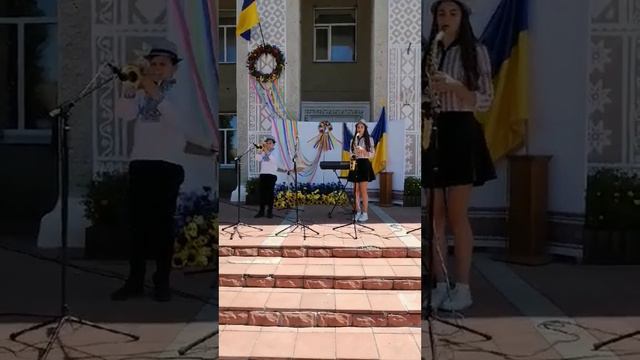 ''Ой у лузі червона калина'' дует Анастасія та Сергій Кройтер!!!🎺🎷💯👍 смотреть онлайн