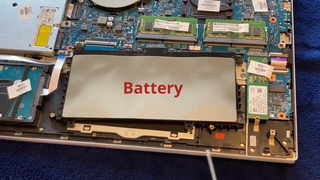 HP Envy Laptop 17 - bw0xxx - Replacing the Battery смотреть онлайн