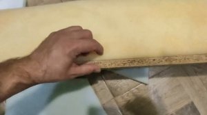 Перетяжка кухонного уголка своими руками (искусственная замша)