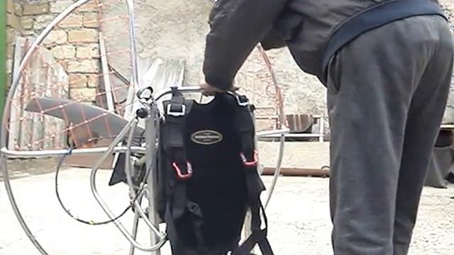 парамотор двигатель ХОНДА ГХ_200 от мотоблока смотреть онлайн