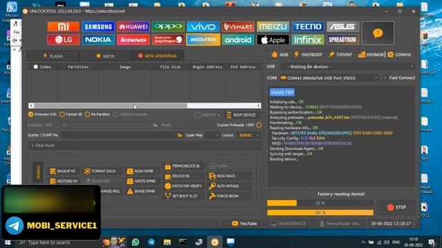 Tecno Pova 2. FRP! LE7n. Сброс аккаунта Google. Unlocktool (платный софт смотреть онлайн
