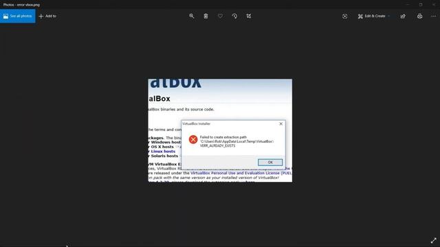 How to fix Virtual Box installation error | Failed to create extraction path смотреть онлайн