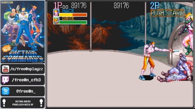 CAPTAIN COMMANDO (1991) - #АРКАДНЫЕ АВТОМАТЫ #CAPCOM | ПРОХОЖДЕНИЕ | Ретро-игры смотреть онлайн