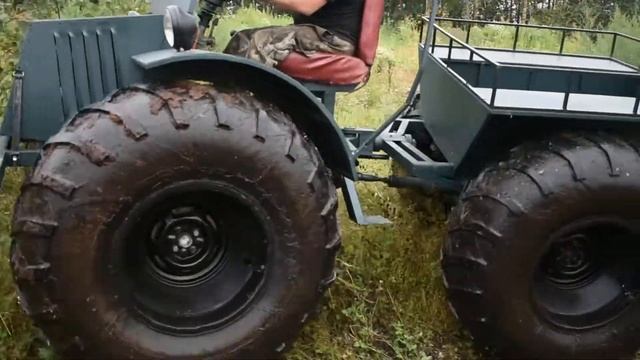 Болотоход и вездеход "Охотник-лайт" смотреть онлайн